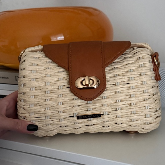 Handbags - Raffia clutch bag